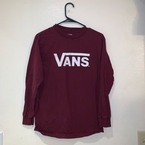 Vans long sleeve